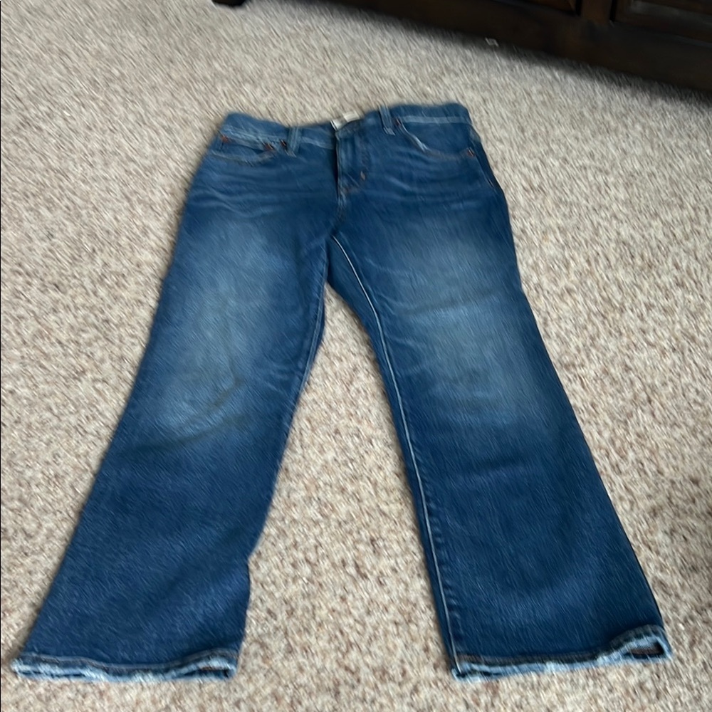 Madewell slim Demi boot cut cut
